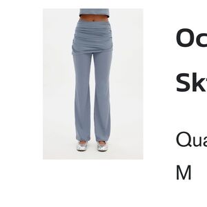 Ocean JerseyLounge Skirt Pant | Girlfriend Collective M